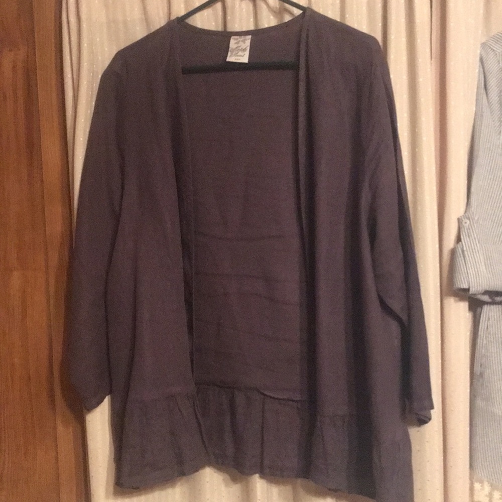 Match point linen lightweight jacket
